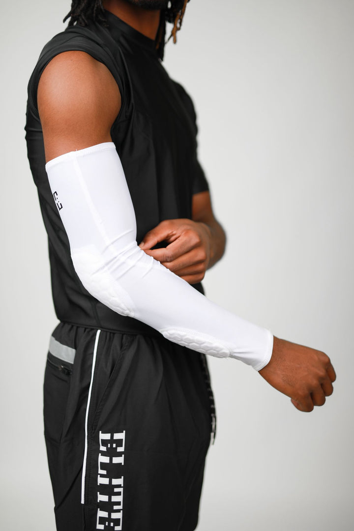 Elite - Padded Arm Sleeve White
