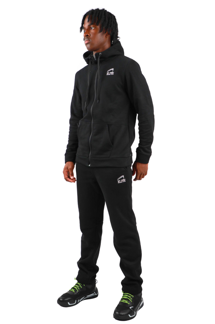 ELITE THERMAL TITAN FLEECE SET - Black