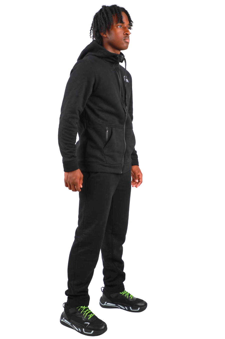 ELITE THERMAL TITAN FLEECE SET - Black