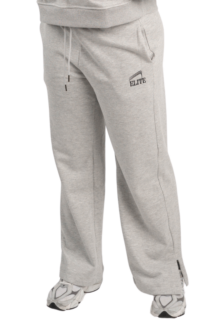 Women's Elite Flared Leg Fleece Pant - Heather Grey