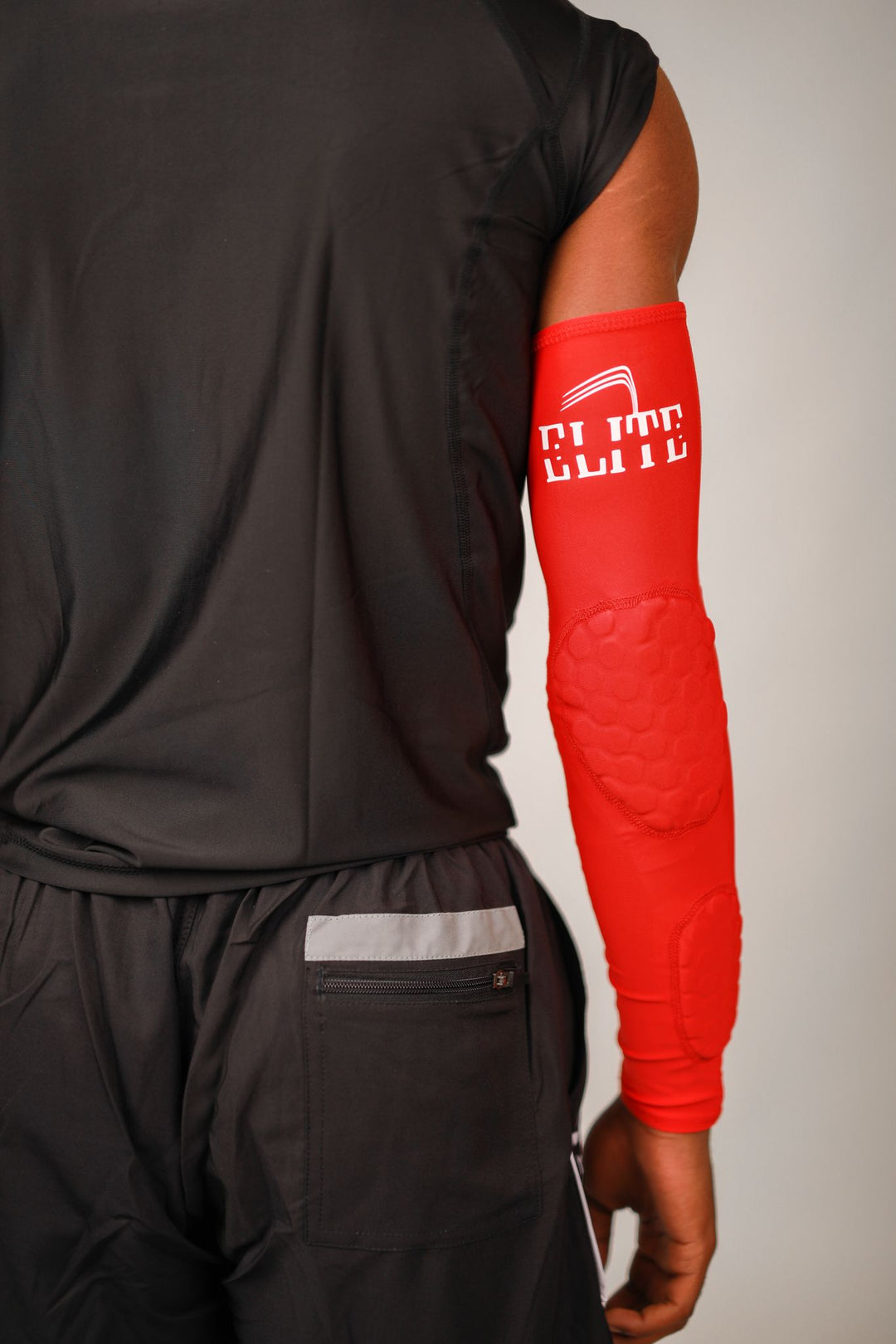 Elite - Padded Arm Sleeve Red