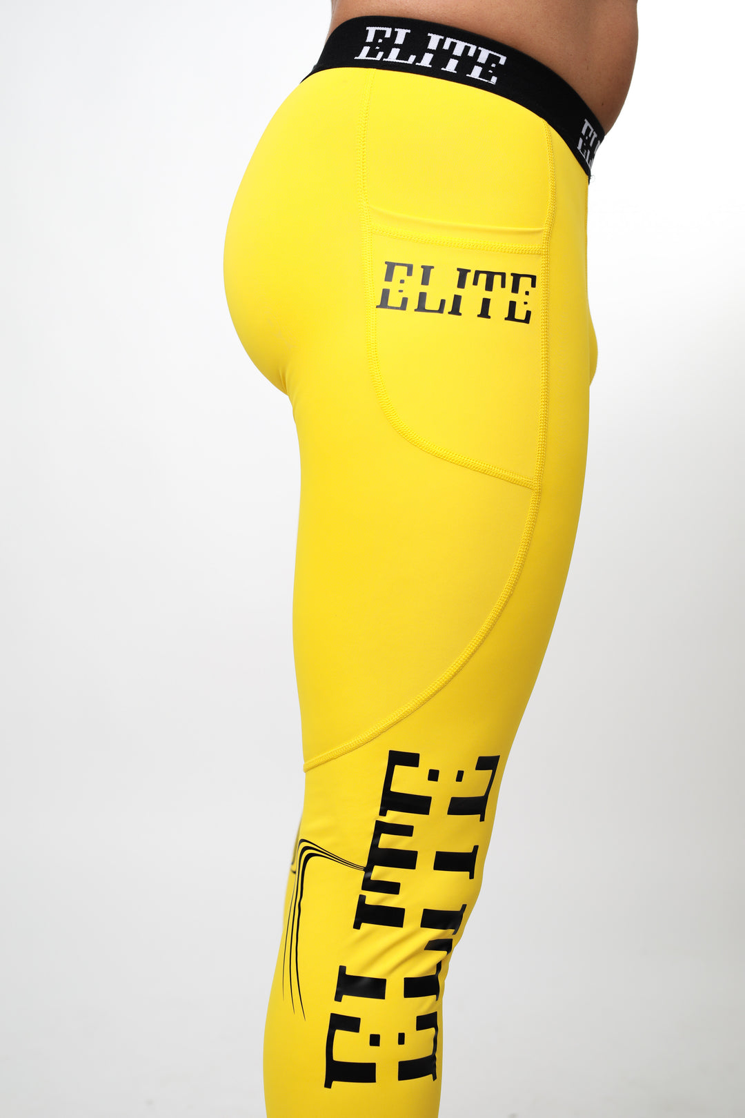 Elite Full Length Tights - Gold