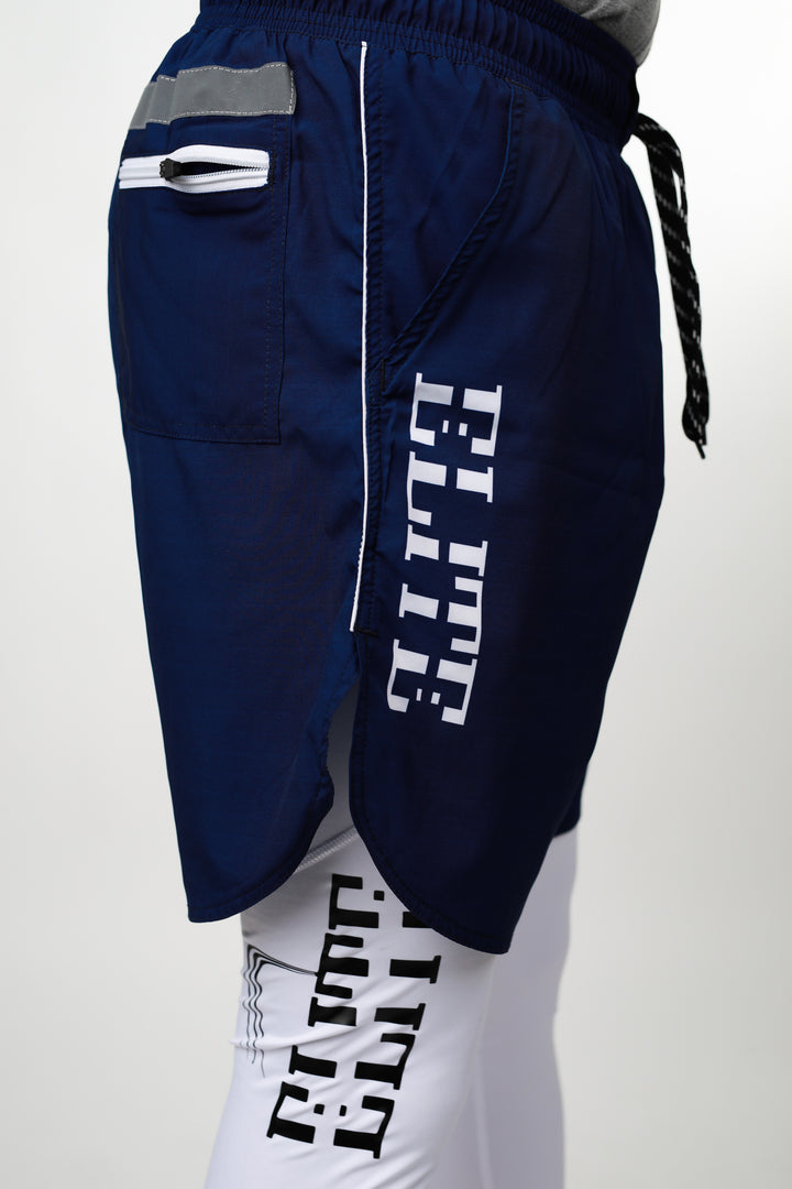 Elite Performance Shorts  - Navy Blue