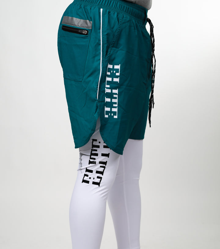 Elite Performance Shorts  - Dark Teal