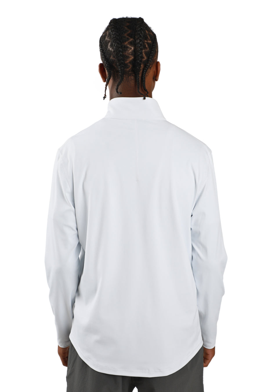 Elite Training 1/4 Zip - White