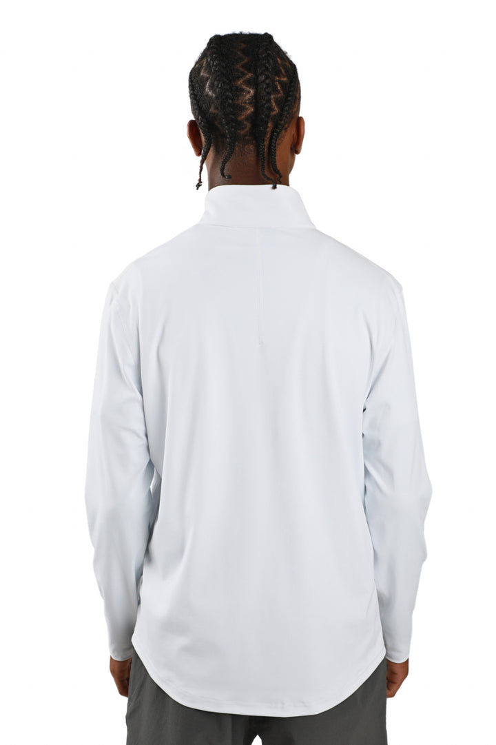 Elite Training 1/4 Zip - White