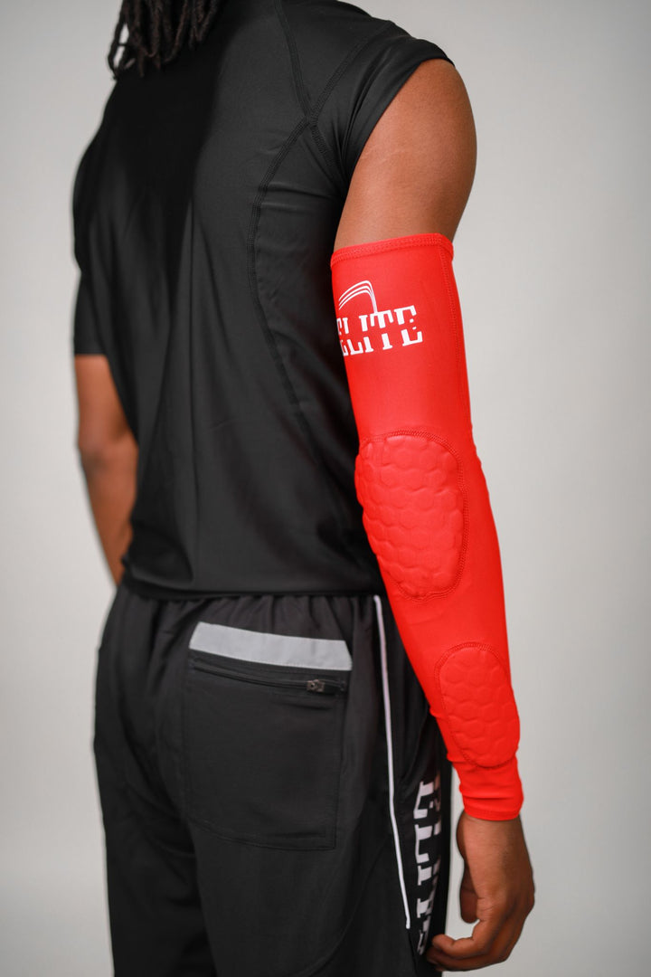 Elite - Padded Arm Sleeve Red