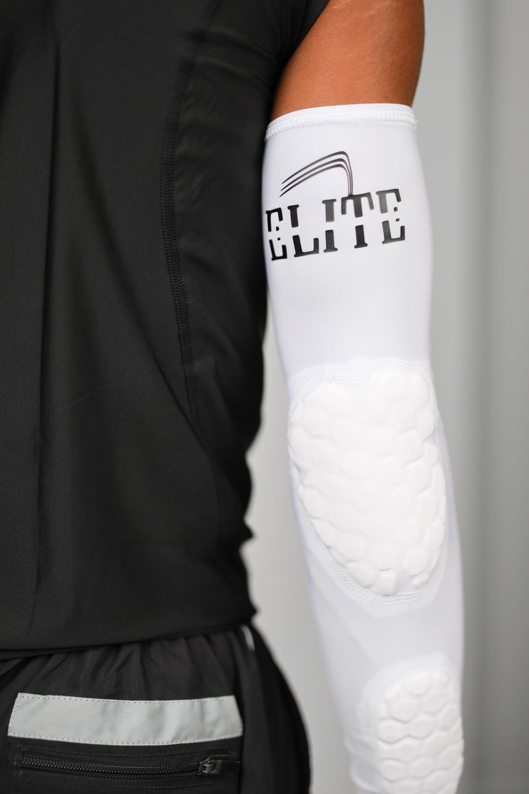 Elite - Padded Arm Sleeve White