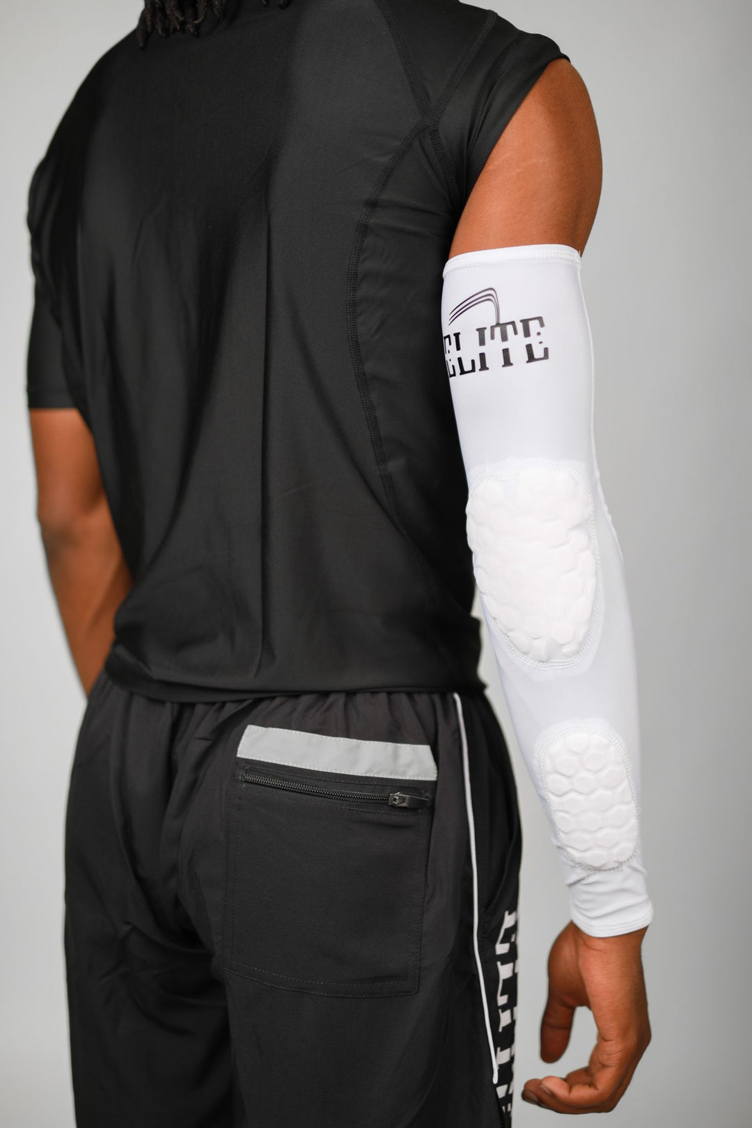 Elite - Padded Arm Sleeve White