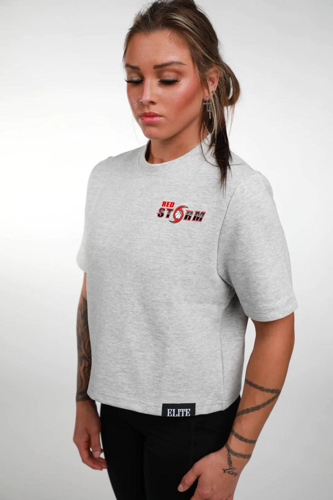 REDSTORM Crop Shirt - Gray