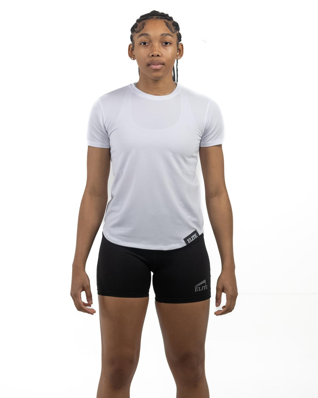 Women’s High Waisted Biker Shorts - Black