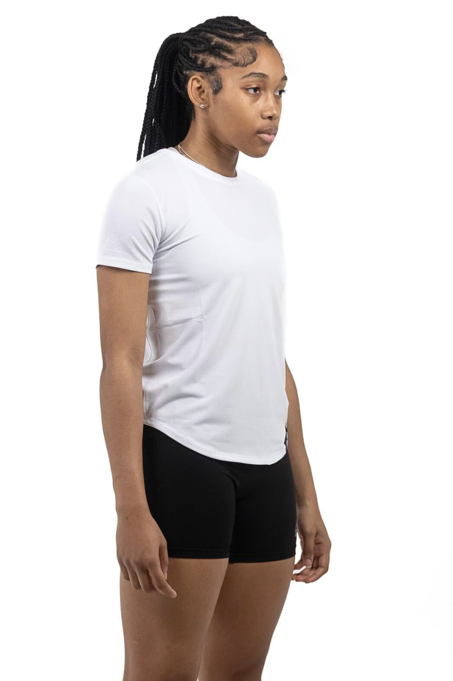 Women’s High Waisted Biker Shorts - Black