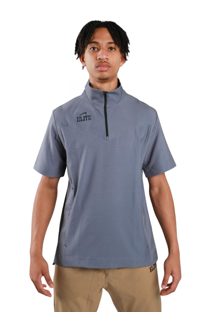 Elite Sideline Coach Pullover - Gray