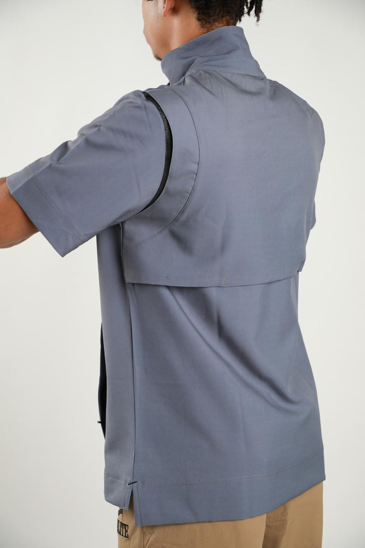 Elite Sideline Coach Pullover - Gray