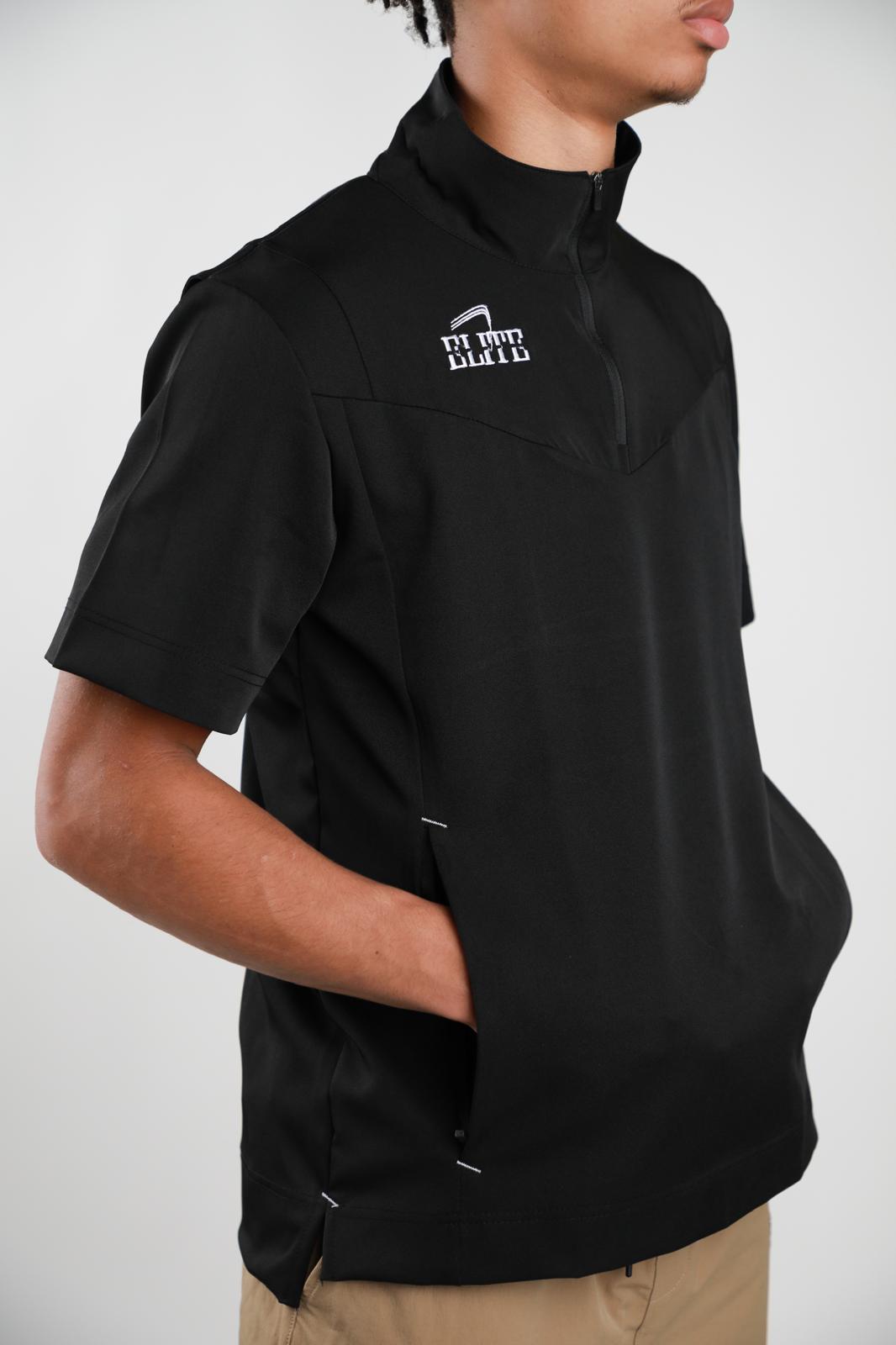 Elite Sideline Coach Pullover - Black