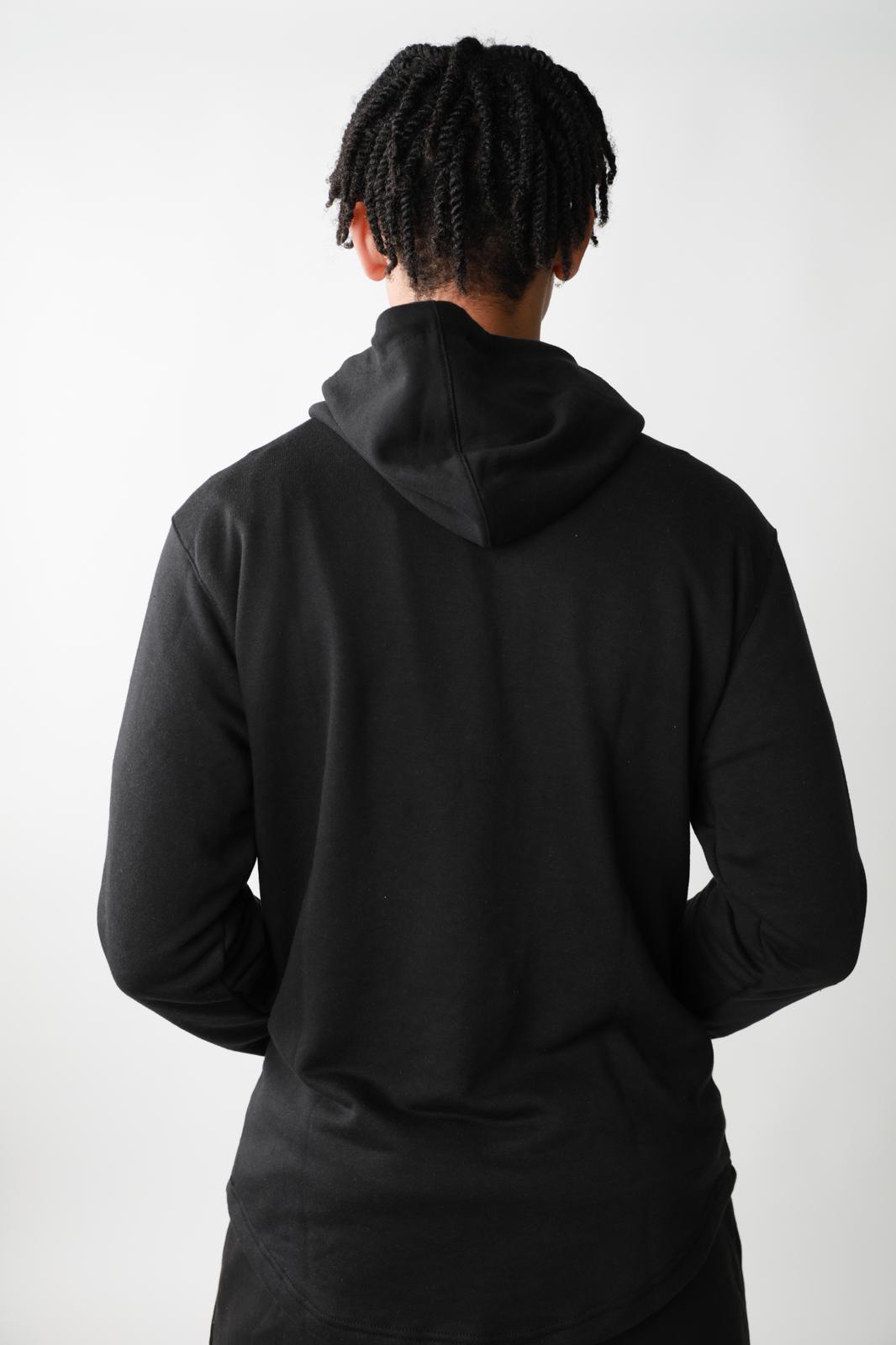 Elite Extended Hoody - Black