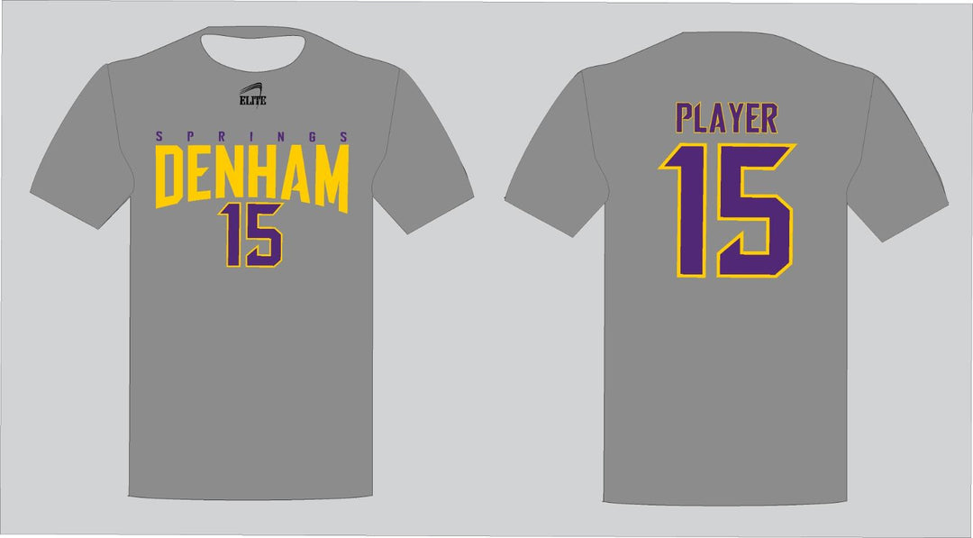 Yellow Team Shop Short Sleeve Shirt - Purple