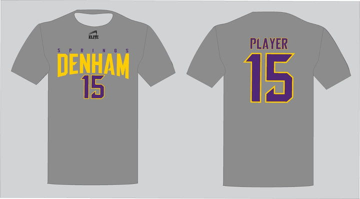 Yellow Team Shop Short Sleeve Shirt - Purple