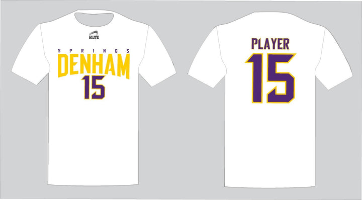 Yellow Team Shop Short Sleeve Shirt - White
