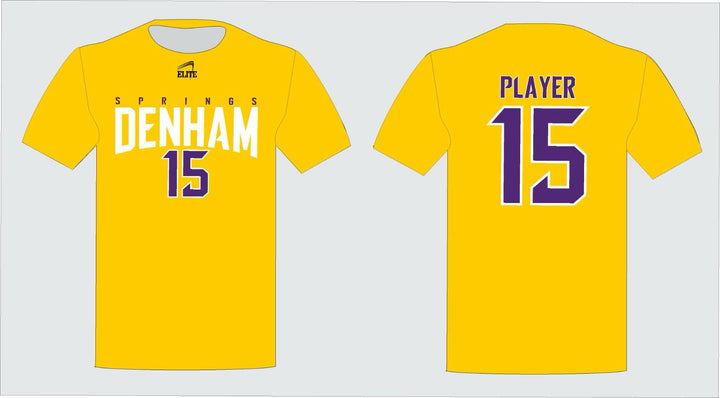 Yellow Team Shop Short Sleeve Shirt - Yellow