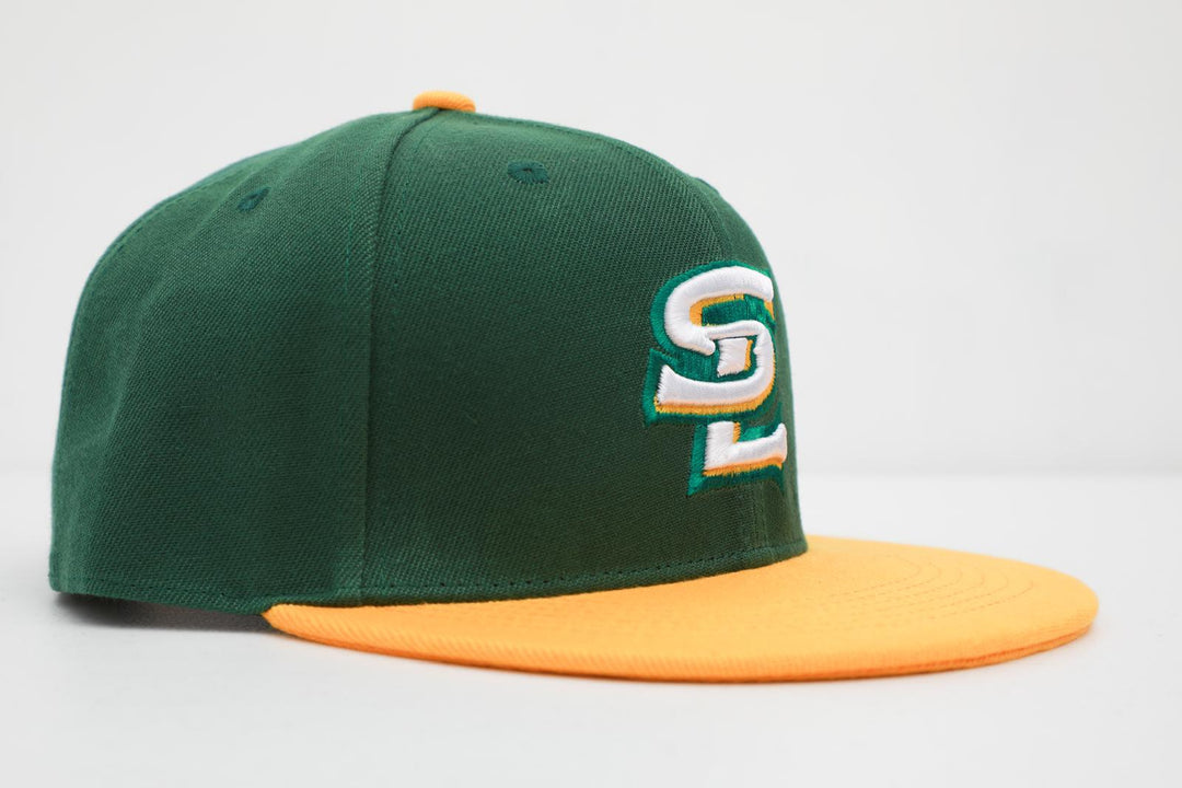SULAB BASEBALL HAT - GREEN/YELLOW