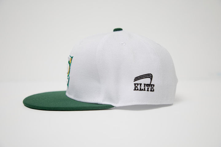 Carver SnapBack Hat - White/Green