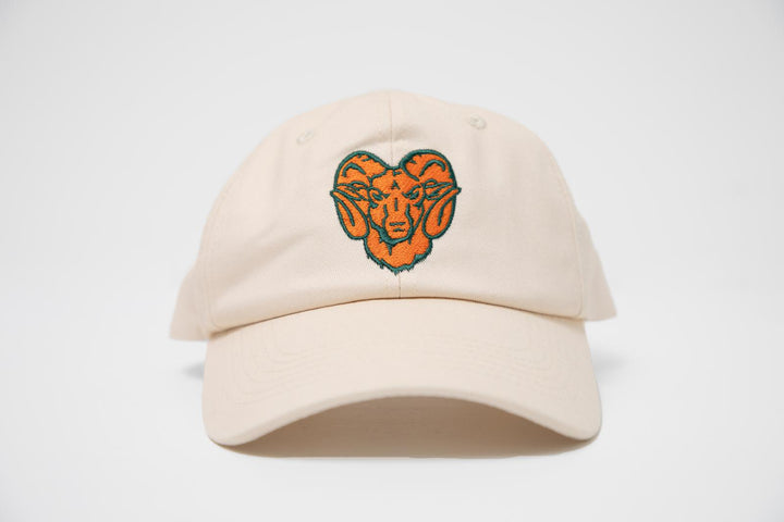 Carver Rams Dad Hat - Beige