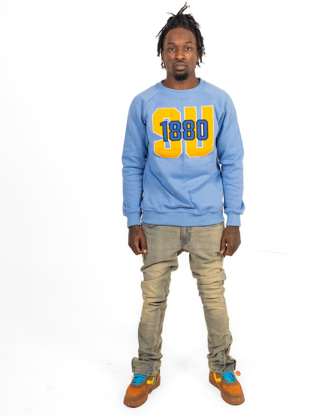 1880 Crewneck - Columbia Blue