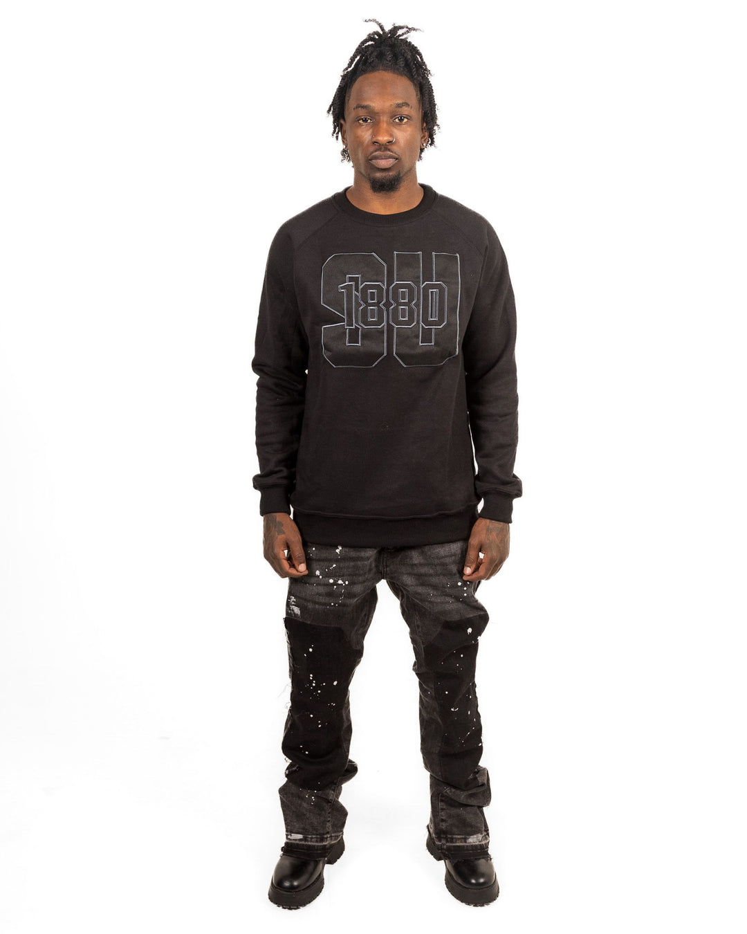 1880 Crewneck - Black