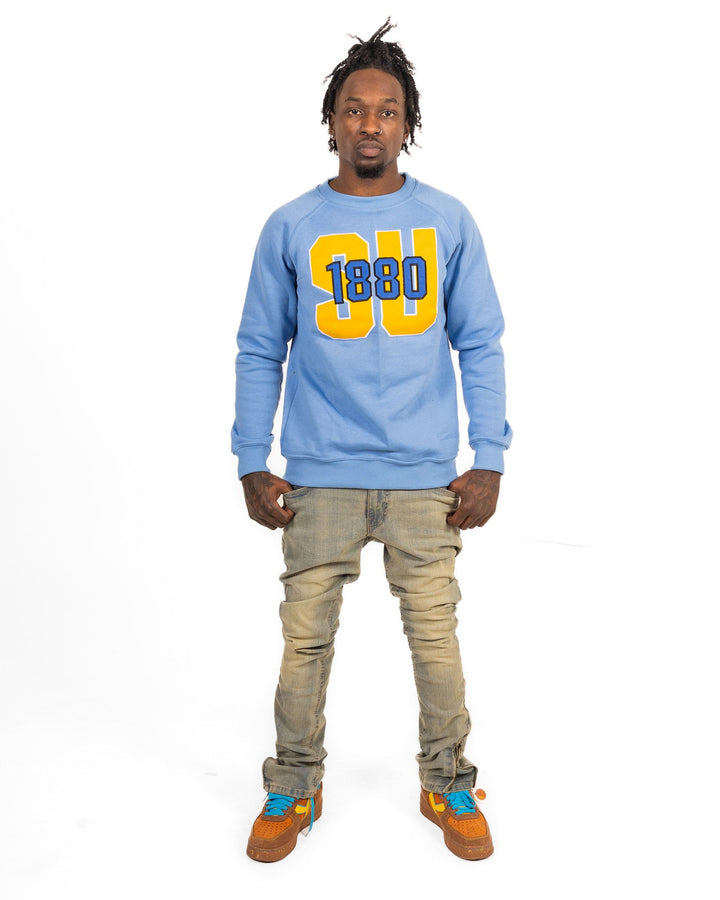 1880 Crewneck - Columbia Blue