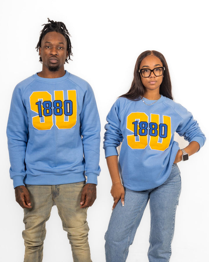 1880 Crewneck - Columbia Blue