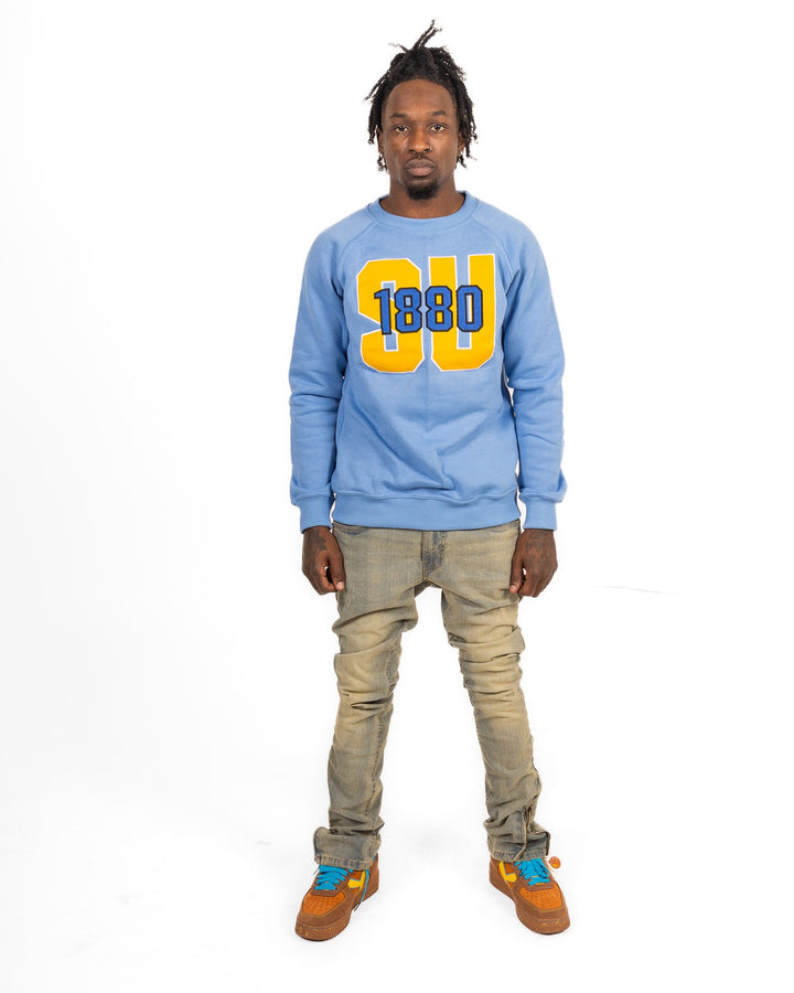 1880 Crewneck - Columbia Blue