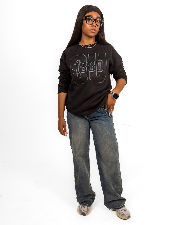 1880 Crewneck - Black