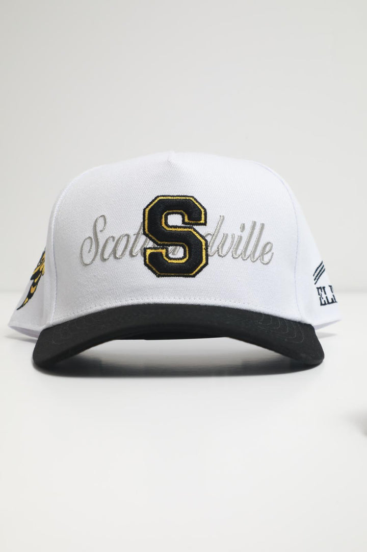 Scotlandville Eagles Hat - Black & White