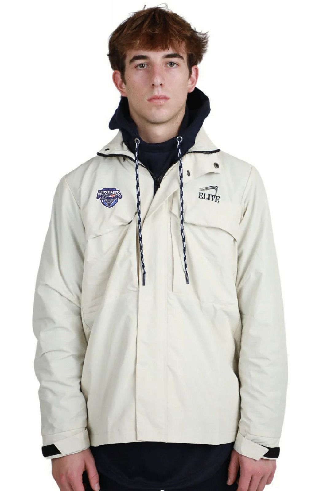 North Central Volleyball Jacket - Off-White