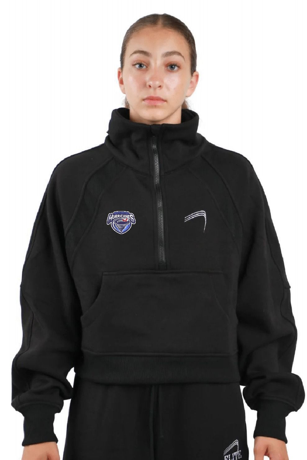 North Central Volleyball Fleece Set - Black