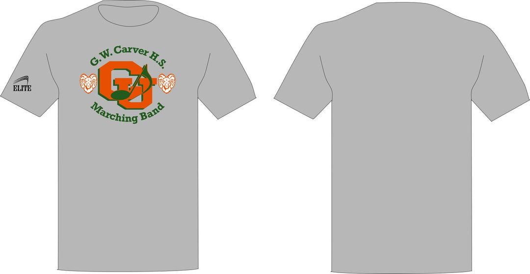 Carver Band Parent and Friends Shirt - Grey