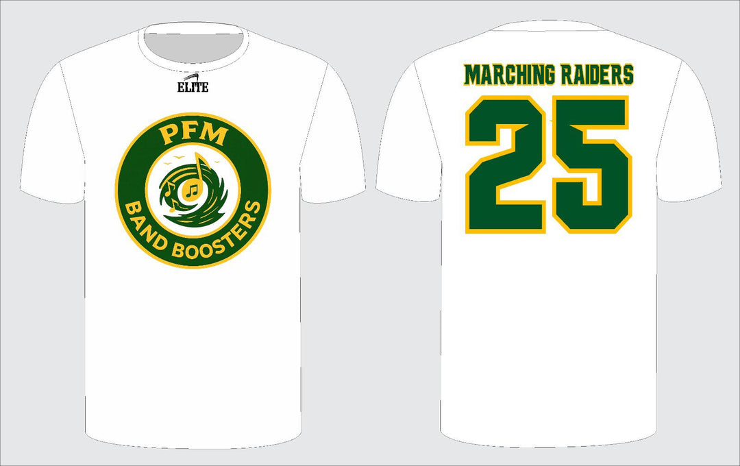 PFM Band Boosters T-shirt - White