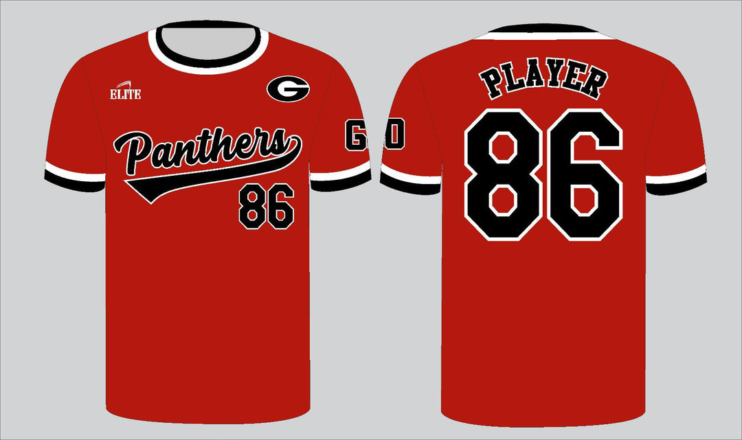 Glen Oaks Panthers Shirt - Red