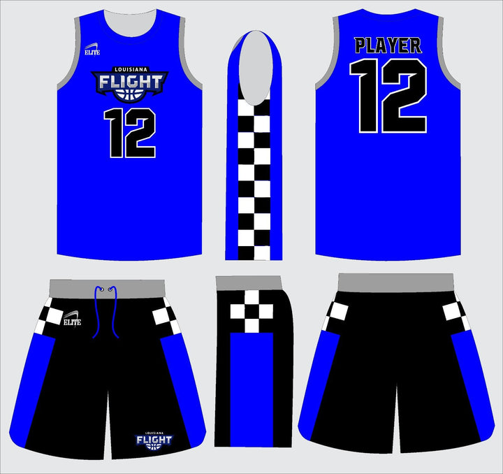 Louisiana Flight Reversible Basketball Uniform