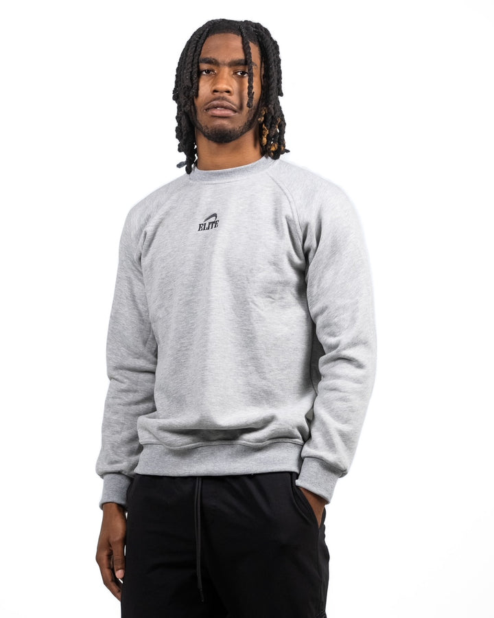 Elite Crewneck Sweatshirt - Light Grey