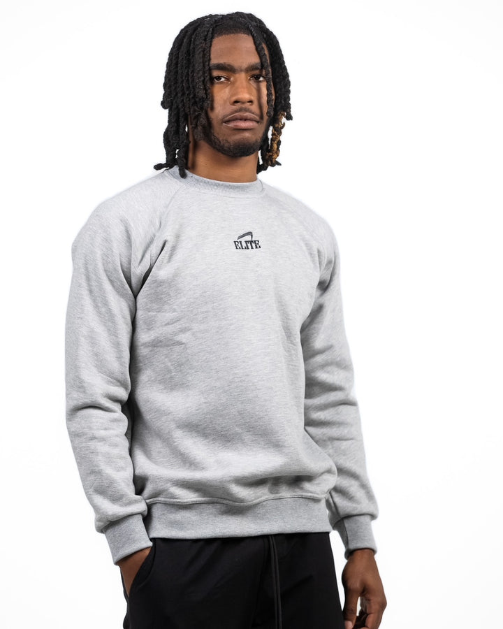 Elite Crewneck Sweatshirt - Light Grey