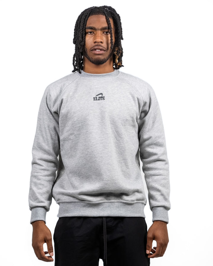 Elite Crewneck Sweatshirt - Light Grey