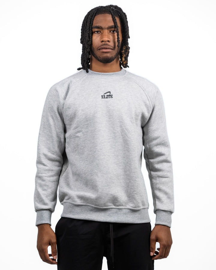 Elite Crewneck Sweatshirt - Light Grey