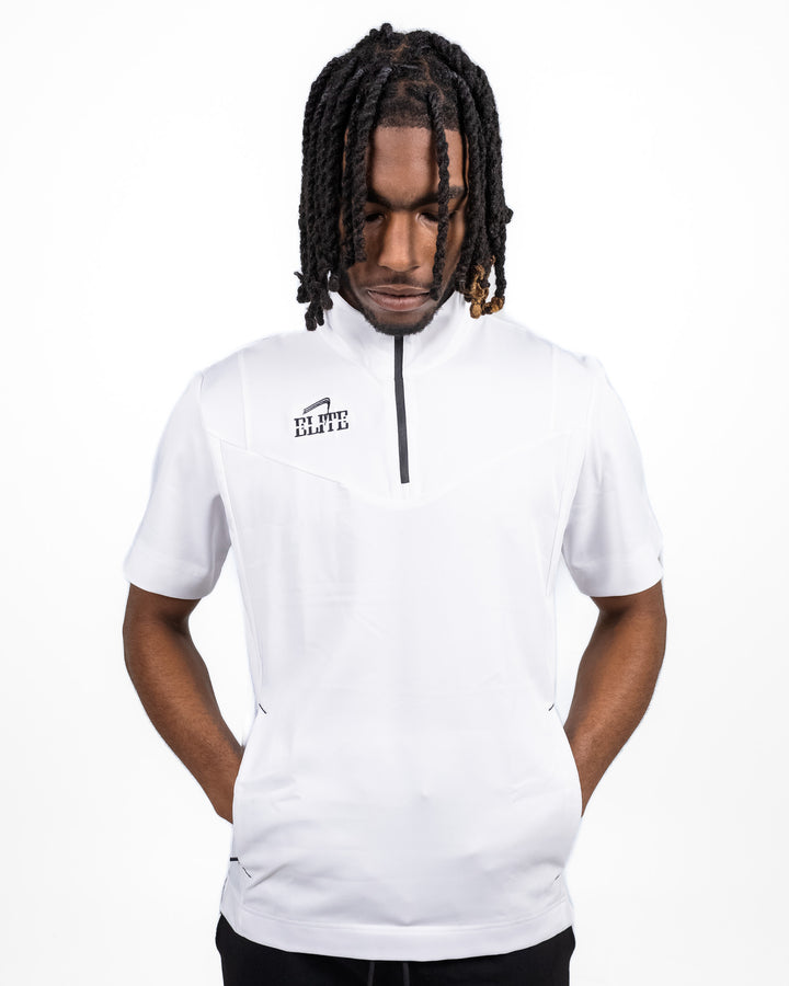 Elite Sideline Coach Pullover - White