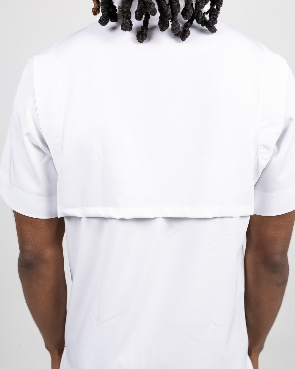 Elite Sideline Coach Pullover - White