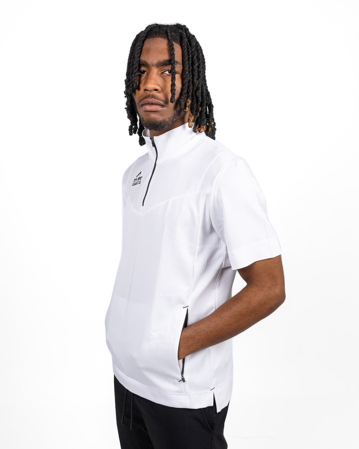 Elite Sideline Coach Pullover - White