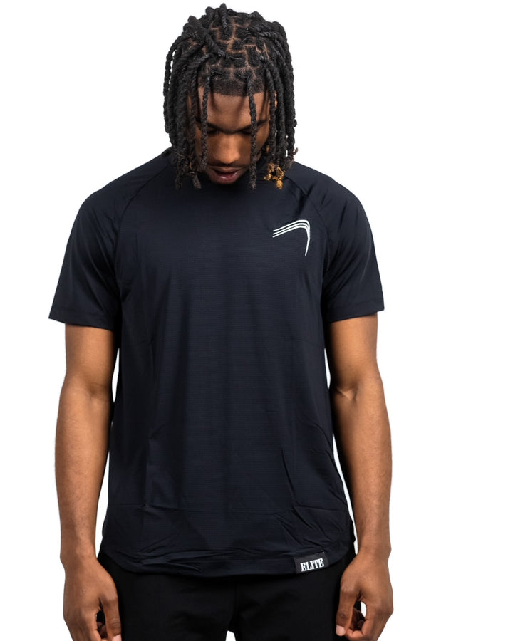 Elite Performance Shirts - Black - Silver