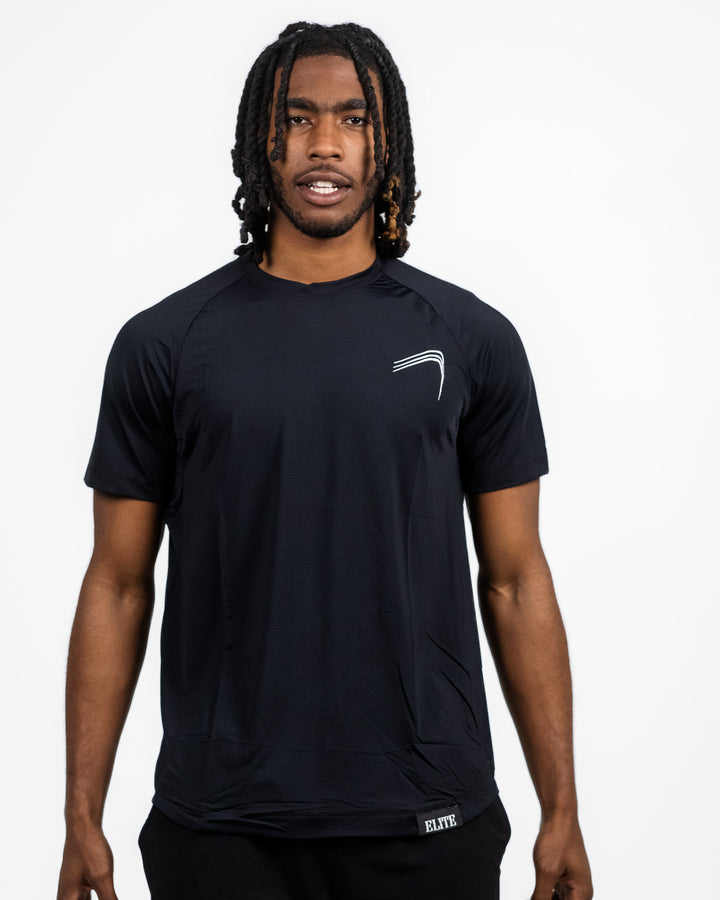 Elite Performance Shirts - Black - Silver