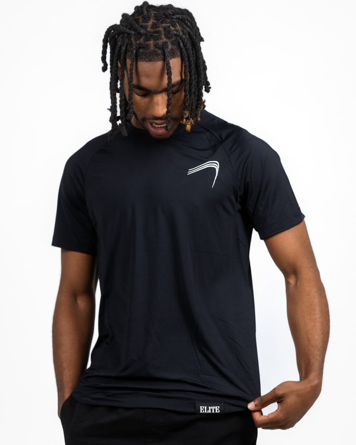 Elite Performance Shirts - Black - Silver